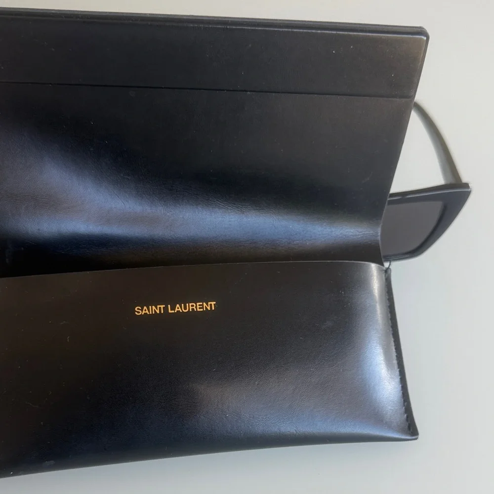 Saint Laurent SL 276 Mica Cat-Eye Sunglasses- Black - Picture 14 of 17